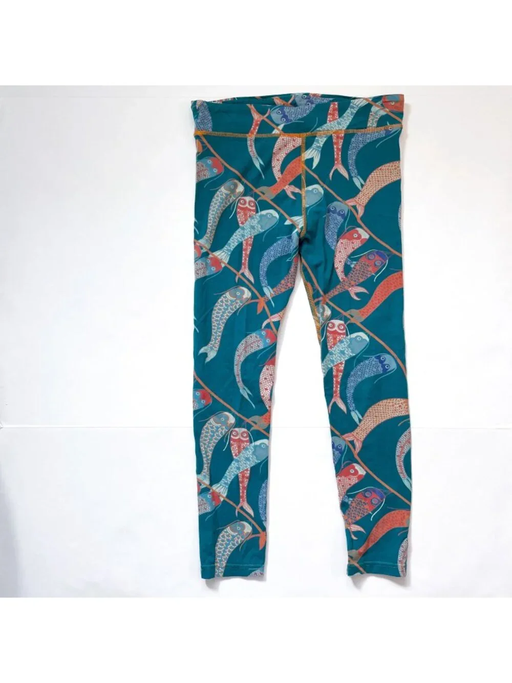 Kickee Pants Koi Print Leggings, size 12/14